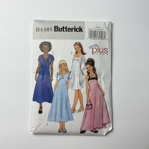 Butterick Sewing Pattern B4385 Dress w Jacket Girls Sizes 7 8 10 12 14 AT625 T76